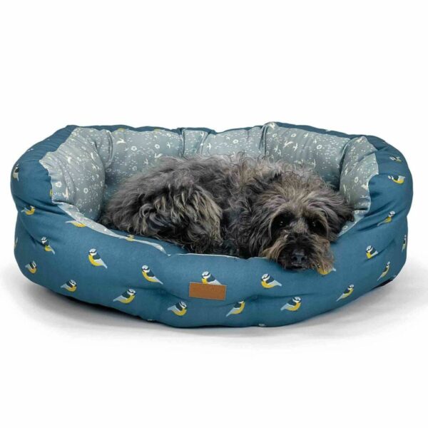 FatFace Flying Birds Deluxe Slumber Dog Bed - Small 60x56cm