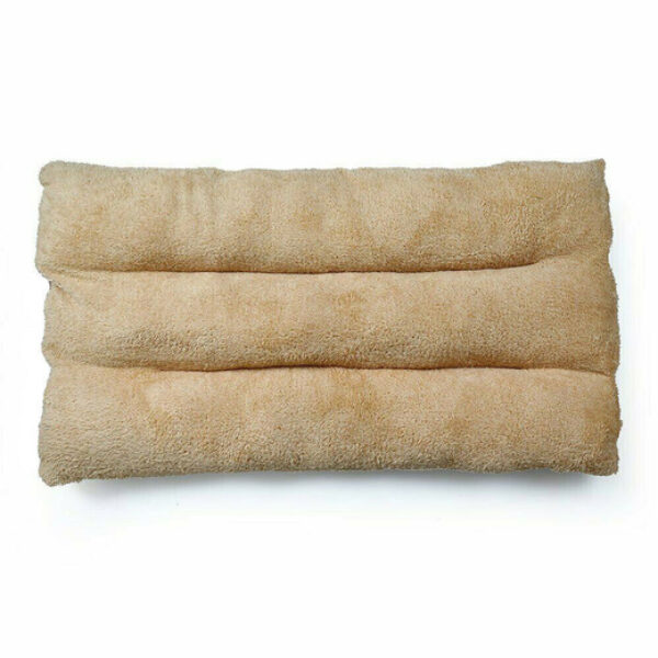 100% Sherpa Wool Faux Fur Dog Bed - 3 Sizes! | Wowcher