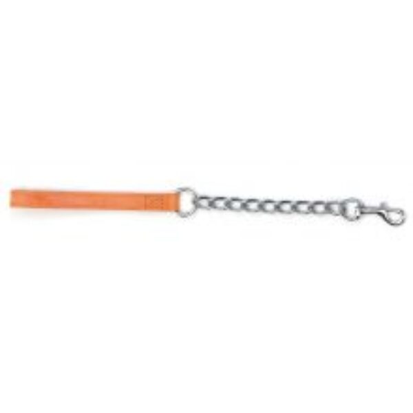 Ancol Dog Chain Lead - Extra Heavy - Tan - 50cm