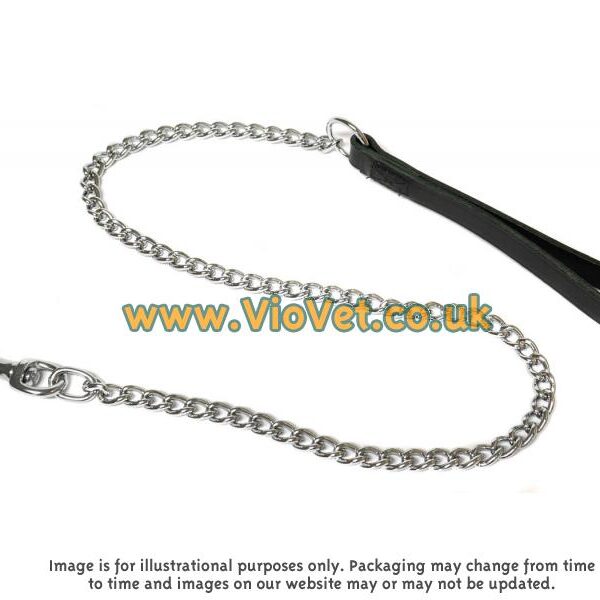 Ancol Dog Chain Lead - Heavy - Black - 91cm