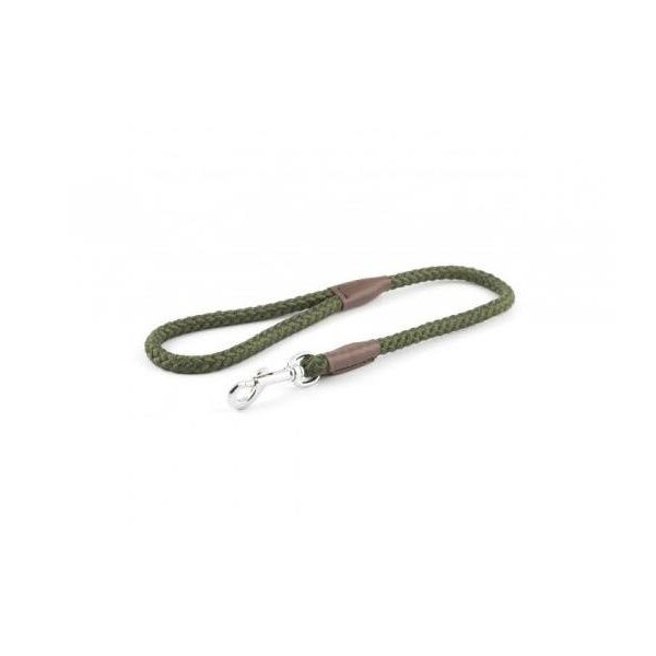 Ancol Heritage Nylon Rope Dog Lead - Green - 107cm x 10mm