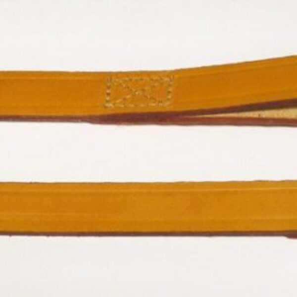 Ancol Leather Dog Leads - Tan Leather - 19mm x 1m