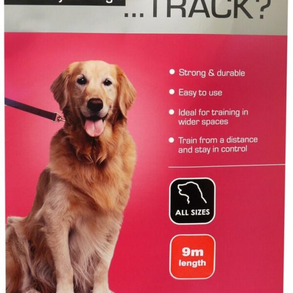 Ancol Nylon Dog Leads - Outside Long Line - 9m