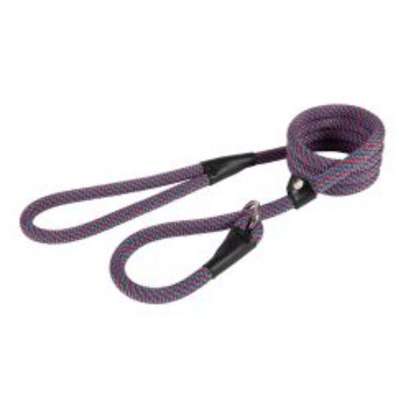 Ancol Rope Dog Lead - Red/Blue