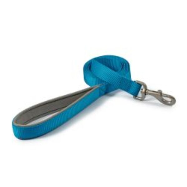 Ancol Viva Padded Dog Lead Blue - 2.5m x 185cm