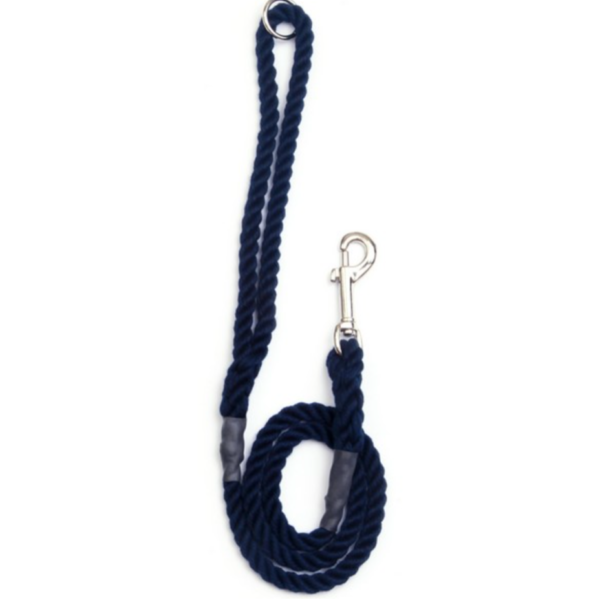 Animate Trigger Hook Rope Gun Dog Lead Lead Navy 12mmx1.2m - 32124
