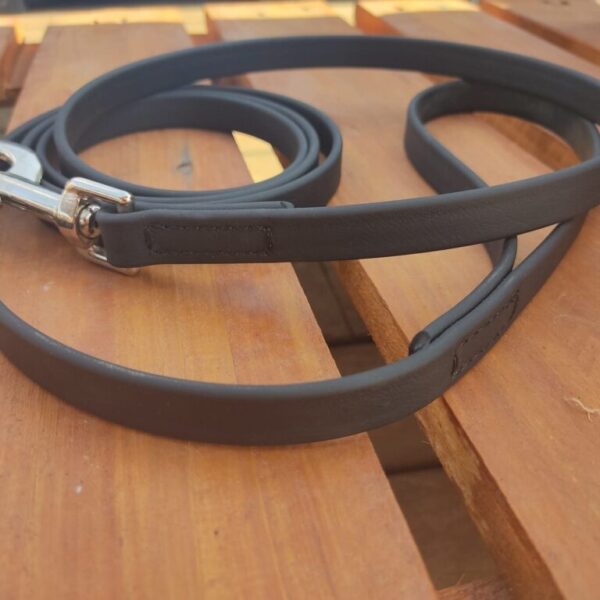 Biothane Dog Lead, Handmade Dog Black Leash, Vegan Lead