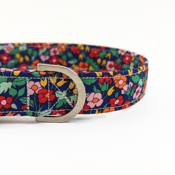 Bold Liberty Floral Dog Collar | Girl Pretty |Wolfheart Design| Lead