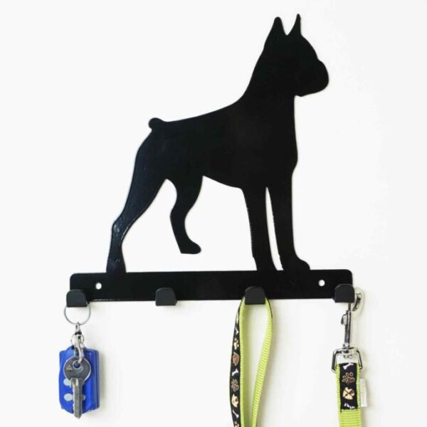 Boxer Dog Lead Hanger Leash Holder