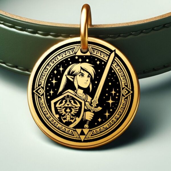 Custom Stainless Steel Gold Silver Metal Dog Cat Kitten Puppy Pet Tag ID Identity Lost Microchipped Small Medium Large Collar Lead Licence