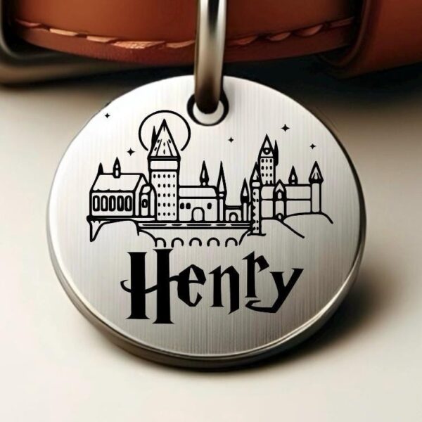 Custom Stainless Steel Gold Silver Metal Dog Cat Kitten Puppy Pet Tag ID Identity Lost Microchipped Small Medium Large Collar Lead Licence
