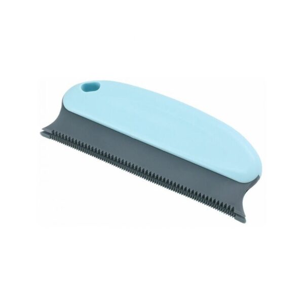 (Light Blue) Anti-Hair Brush, 2 in 1 Pet Comb - Reusable Cleaning Brush for Dog, Cat, Clothes, Cushion, Sofa, Car, Bed